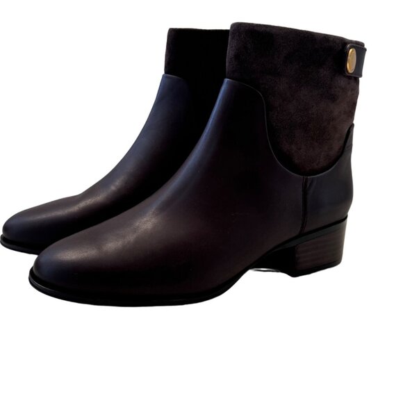 Franco Sarto Jessica Leather Boots Size 8.5W  EU 39 Castagno Brown NWOT - Picture 11 of 11